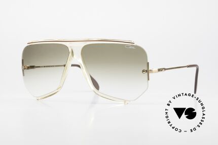 Cazal 850 Old School 80's Sunglasses Details