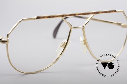 Cazal 733 80's Men's Aviator Glasses, NO RETRO glasses, but an old 'W.Germany' original, Made for Men