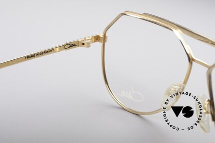 Cazal 733 80's Men's Aviator Glasses, demo lenses should be replaced with optical lenses, Made for Men