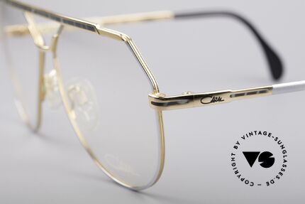 Cazal 733 Gold Plated 80's Eyeglasses, new old stock (like all our vintage CAZAL eyewear), Made for Men