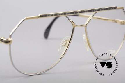Cazal 733 Gold Plated 80's Eyeglasses, NO RETRO glasses, but an old 'W.Germany' original, Made for Men