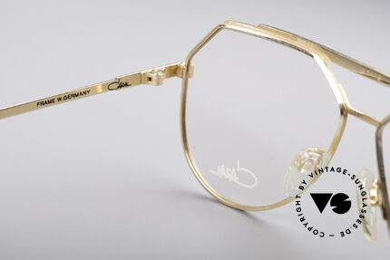 Cazal 733 Gold Plated 80's Eyeglasses, Size: large, Made for Men