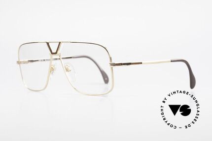 Cazal 725 Rare Vintage 1980's Eyeglasses, 'aviator design' interpreted by CAri ZALloni, Made for Men