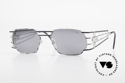 Cazal 980 Mirrored Designer Sunglasses, futuristic vintage CAZAL designer sunglasses from 1997, Made for Men and Women