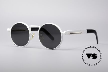 Jean Paul Gaultier 56-8171 Customized White Edition, incredible sturdy bridge and hinges (You have to feel it!), Made for Men and Women