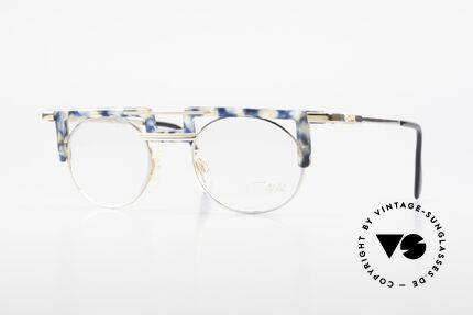 Cazal 745 Striking 90's Cazal Eyeglasses, striking Cazal vintage eyeglass-frame from 1991, Made for Men and Women