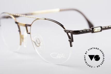 Cazal 764 True Vintage 90's Glasses, semi-rimless frame and very pleasant to wear, Made for Men