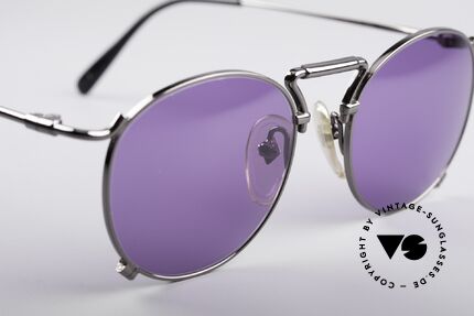 Jean Paul Gaultier 55-8174 90's Designer Shades, NO retro frame, but an authentic old Gaultier original!, Made for Men and Women