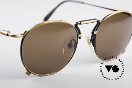 Jean Paul Gaultier 55-8174 90's Designer Shades, NO retro frame, but an authentic old Gaultier original!, Made for Men and Women