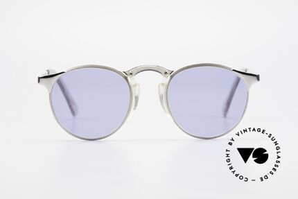 Jean Paul Gaultier 57-0174 Rare 90's JPG Panto Sunglasses, classic 'panto style' refined as unique designer piece, Made for Men