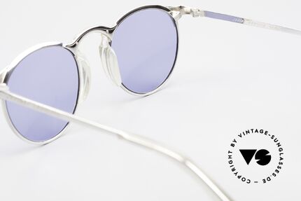 Jean Paul Gaultier 57-0174 Rare 90's JPG Panto Sunglasses, the frame (size 48-21) is made for lenses of any kind, Made for Men