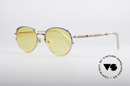 Jean Paul Gaultier 57-2173 90's Vintage Frame, incredible quality (You must feel this!), monolithic!, Made for Men and Women