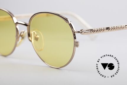 Jean Paul Gaultier 57-2173 90's Vintage Frame, noble, shiny frame finish in a kind of 'copper-metallic', Made for Men and Women Jean Paul Gaultier 57-2173 90's Vintage Frame, noble, shiny frame finish in a kind of 'copper-metallic', Made for Men and Women