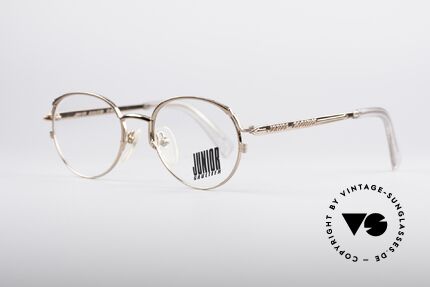 Jean Paul Gaultier 57-2173 90's Vintage Frame, incredible quality (You must feel this!), monolithic!, Made for Men and Women