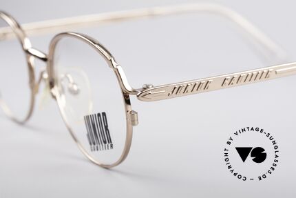 Jean Paul Gaultier 57-2173 90's Vintage Frame, noble, shiny frame finish in a kind of 'copper-metallic', Made for Men and Women Jean Paul Gaultier 57-2173 90's Vintage Frame, noble, shiny frame finish in a kind of 'copper-metallic', Made for Men and Women