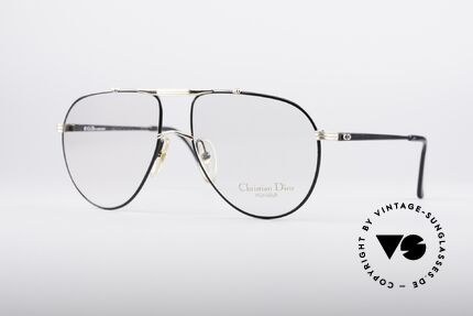Christian Dior 2248 XL 80's Eyeglasses, noble frame of the "Monsieur"-series by Christian Dior, Made for Men