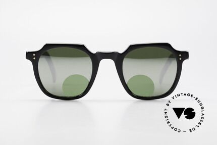 Jean Paul Gaultier 58-0071 Mirrored Lenses With Peephole, mirrored lenses with 'peephole' for reading purposes, Made for Men and Women