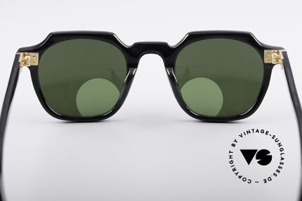 Jean Paul Gaultier 58-0071 Mirrored Lenses With Peephole, the lens silvering (left side) has two tiny scratches, Made for Men and Women
