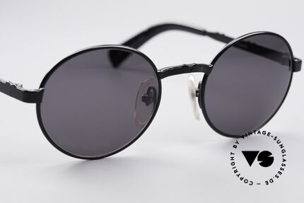 Jean Paul Gaultier 58-3171 Round Compass Shades, frame is designed like a 'ball or boat compass'; Pyxis, Made for Men and Women