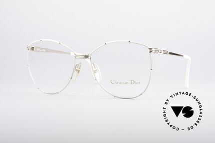 Christian Dior 2472 80's Vintage Glasses, Christian Dior designer eyeglass-frame from 1988, Made for Women