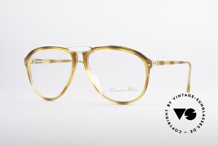 Christian Dior 2523 80's No Retro Glasses Men, unique vintage designer glasses by Christian Dior, Made for Men