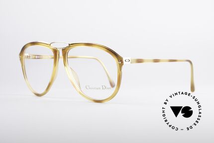 Christian Dior 2523 80's No Retro Glasses Men, flexible synthetic (OPTYL) frame with a metal inlay, Made for Men