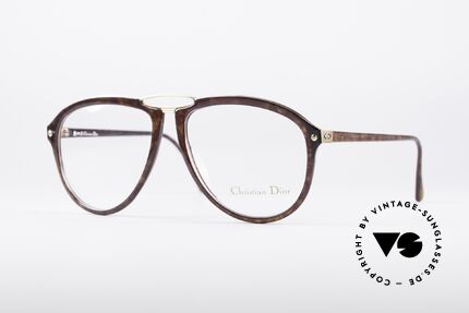 Christian Dior 2523 80's No Retro Glasses, unique vintage designer glasses by Christian Dior, Made for Men