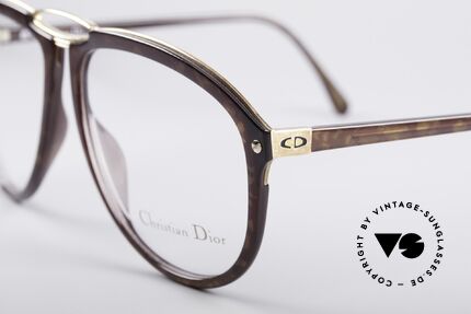 Christian Dior 2523 80's No Retro Glasses, tangible premium craftsmanship (made in Germany), Made for Men
