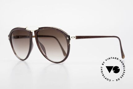 Christian Dior 2523 True 80's No Retro Sunglasses, flexible synthetic (OPTYL) frame with a metal inlay, Made for Men