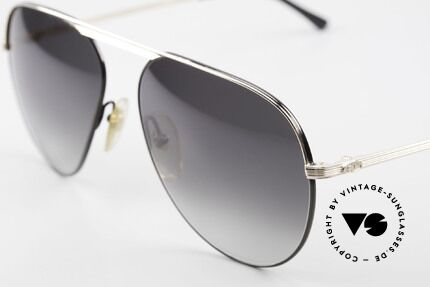 Christian Dior 2536 Rare 80's XXL Vintage Shades, noble gray-gradient lenses (100% UV protection), Made for Men