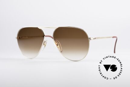Christian Dior 2536 Gold Plated 80's Frame, awesome aviator sunglasses by Christian Dior, Made for Men