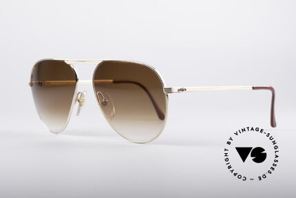 Christian Dior 2536 Gold Plated 80's Frame, large version in size 58-15 (140mm frame width), Made for Men