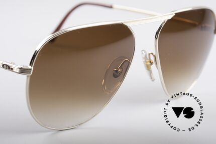 Christian Dior 2536 Gold Plated 80's Frame, never worn (like all our vintage Dior sunglasses), Made for Men