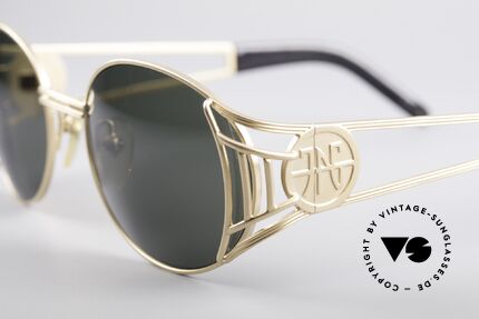 Jean Paul Gaultier 58-6102 Steampunk Designer Shades, never worn (like all our "old" Gaultier sunglasses), Made for Men and Women