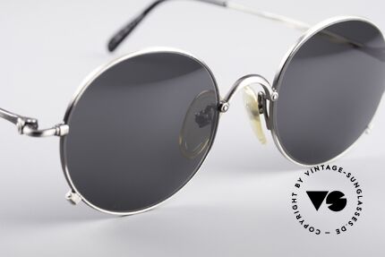 Jean Paul Gaultier 55-1176 Round JPG Vintage Frame, NO RETRO fashion; but an old original from 1994, Made for Men and Women