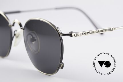 Jean Paul Gaultier 55-0171 90's Panto Frame, new old stock (like all our rare vintage sunglasses), Made for Men and Women