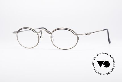 Cazal 775 Oval 90's Eyeglasses, oval vintage eyeglass-frame by Cazal from 1997/98, Made for Men and Women