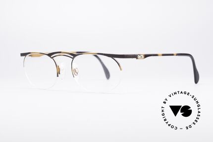 Cazal 755 True Vintage No Retro Glasses, semi-rimless frame (extraordinary designer piece), Made for Men