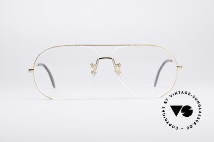 Glasses Cazal 723 Rimless 80 s Aviator Frame