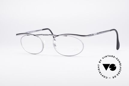 Cazal 771 90's Frame NO Retro Glasses, puristic oval vintage eyeglass-frame by CAZAL, Made for Men and Women