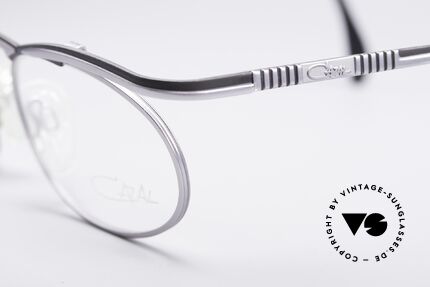 Cazal 771 90's Frame NO Retro Glasses, unique high-grade frame finish in TEFLON-BLACK, Made for Men and Women