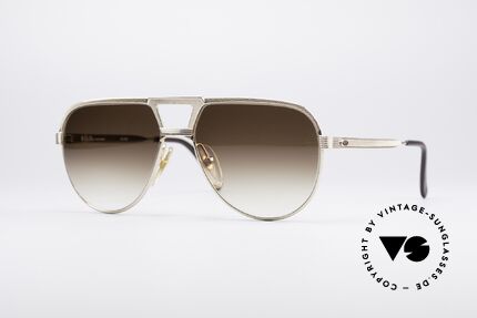 Christian Dior 2426 14kt Gold Filled Frame, masculine aviator design by Christian Dior from 1988, Made for Men