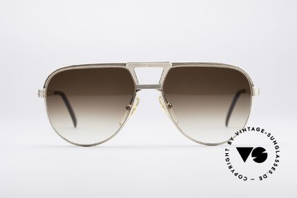 Christian Dior 2426 14kt Gold Filled Frame, massive metal frame with particular gravure; high-end, Made for Men