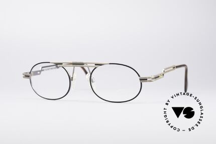 Cazal 762 Oval Vintage Eyeglasses, oval vintage eyeglass-frame by Cazal from 1997, Made for Men