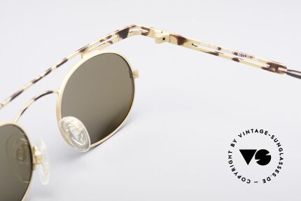 Cazal 761 Vintage 90's Designer Shades, brown mottled pattern and brown lenses, 100% UV, Made for Men and Women