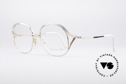 Christian Dior 2474 80's Vintage Frame, great designer piece from 1989 in large size, Made for Women
