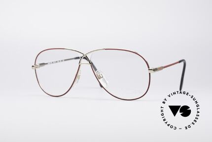 Cazal 728 Aviator Style Vintage Glasses, legendary aviator design from the 80's by Cazal, Made for Men and Women