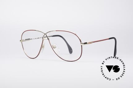 Cazal 728 Aviator Style Vintage Glasses, lightweight curved frame (very pleasant to wear), Made for Men and Women