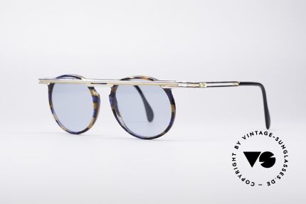 Cazal 648 True 90's Cari Zalloni Glasses, extroverted frame construction with unique coloring, Made for Men and Women