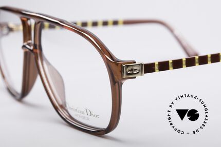 Christian Dior 2417 80's Men's Glasses Monsieur, highest comfort thanks to flexible -Flexidée- temples, Made for Men